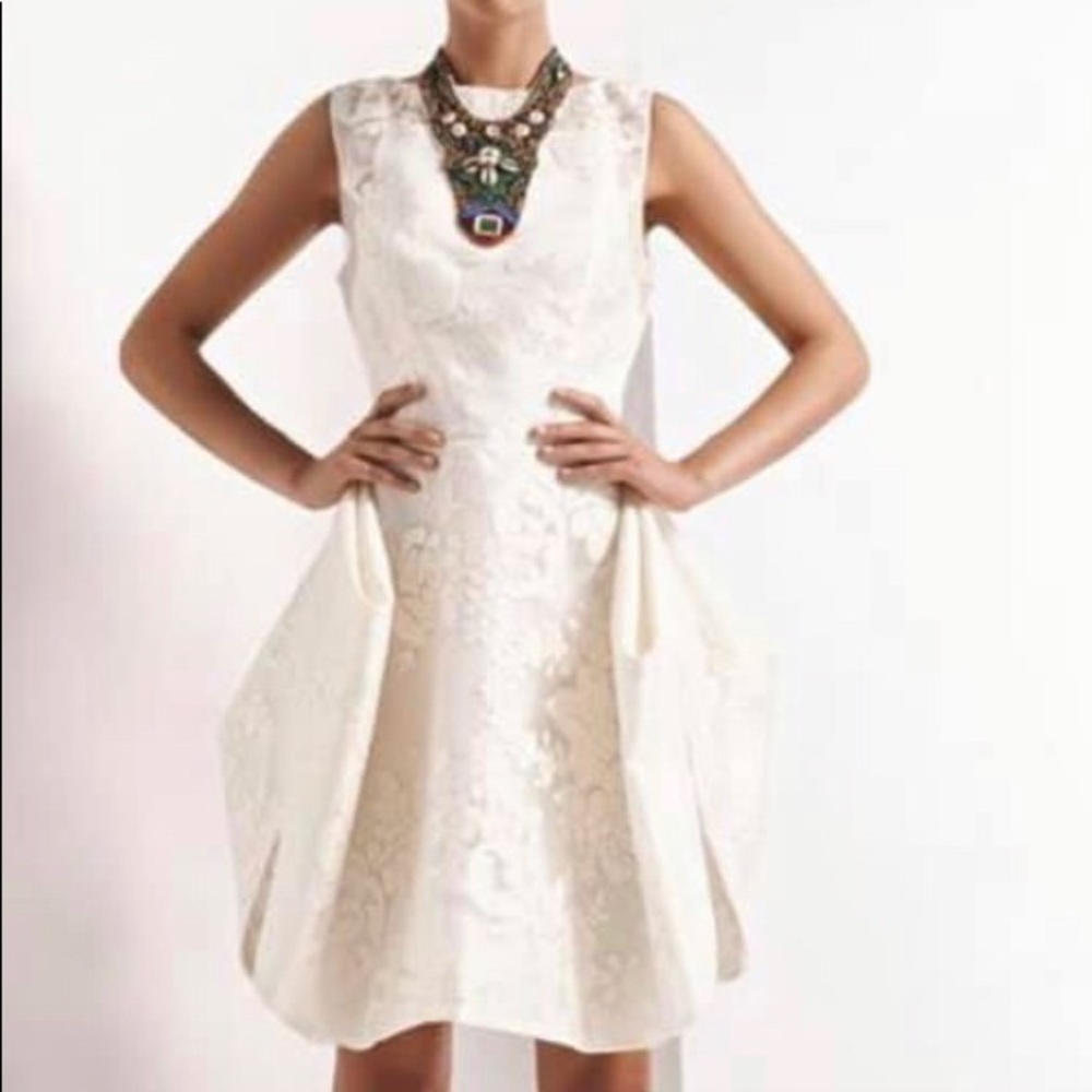 Cocktail white dress